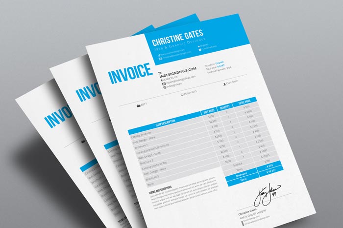InDesign Clean Resume Template