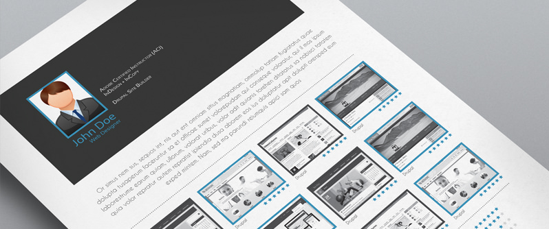 InDesign Resume Template