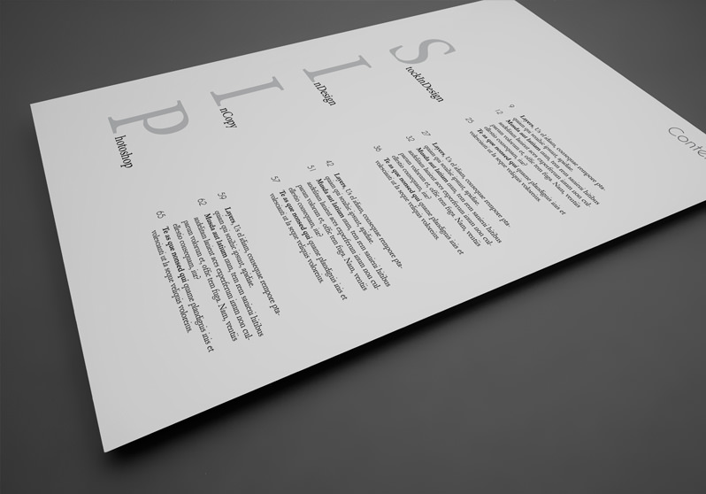 table templates for indesign