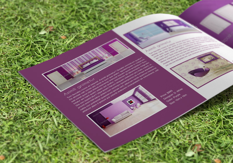 InDesign Catalog Template: Alysa