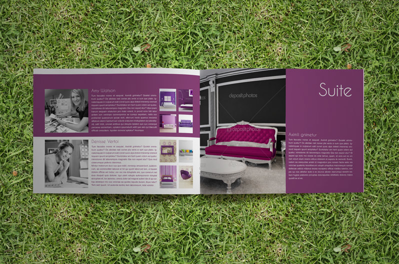 InDesign Catalog Template: Alysa