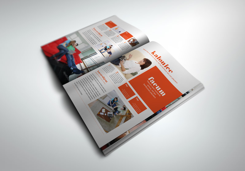 FREE InDesign PRO Magazine Template: Kalonice