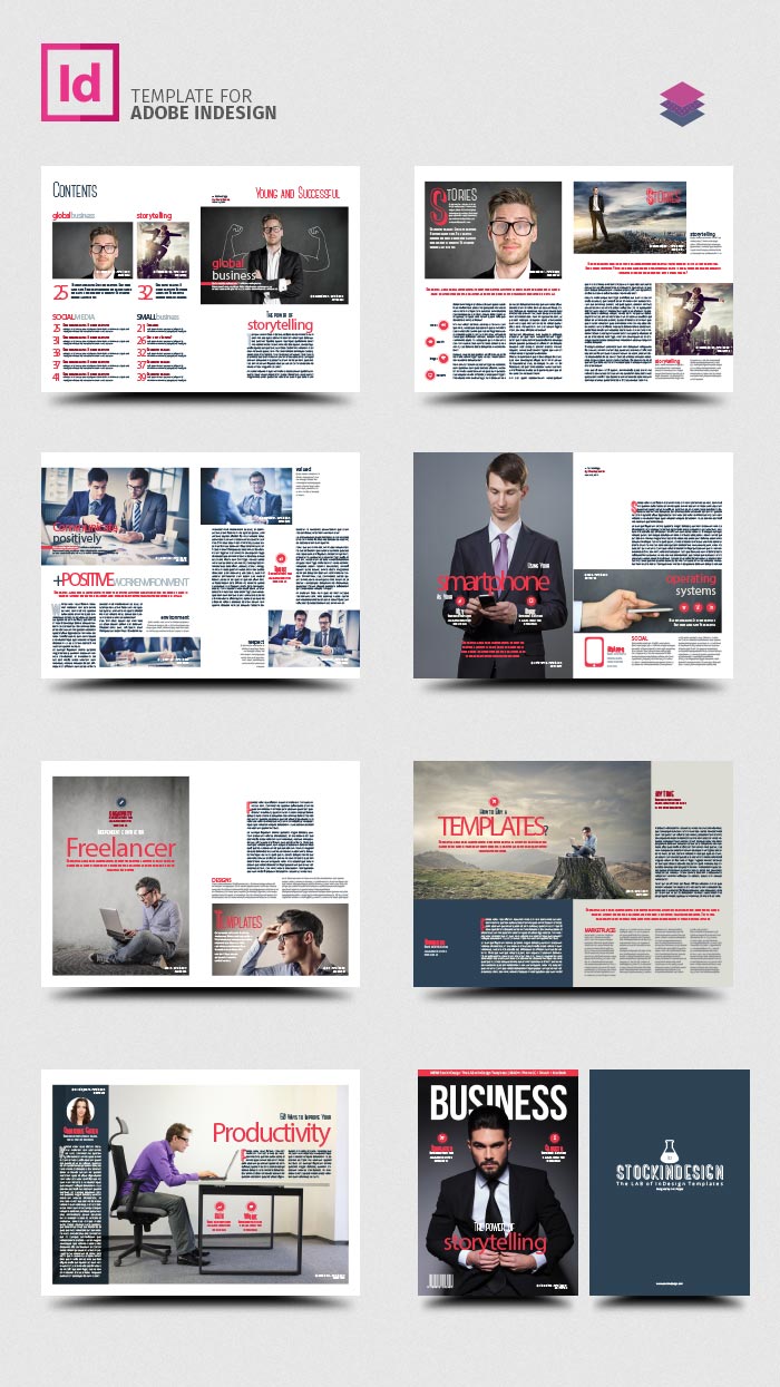 Business Magazine Template