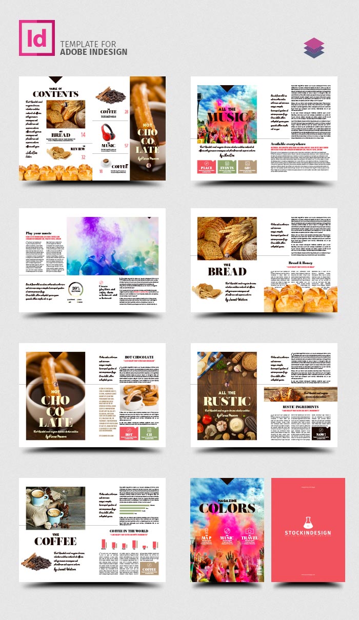 Colors Magazine Template