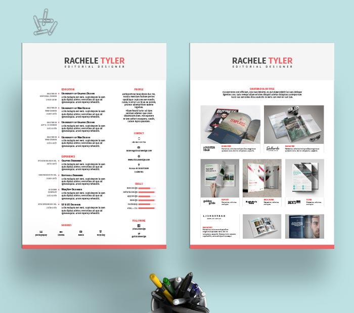 FREE InDesign Resume Template