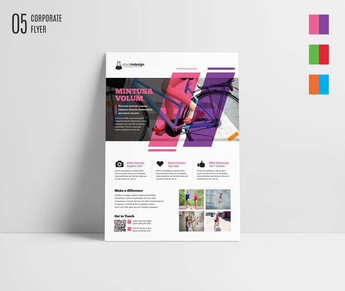  FREE  InDesign  Bundle 10 Corporate Flyer  Templates  