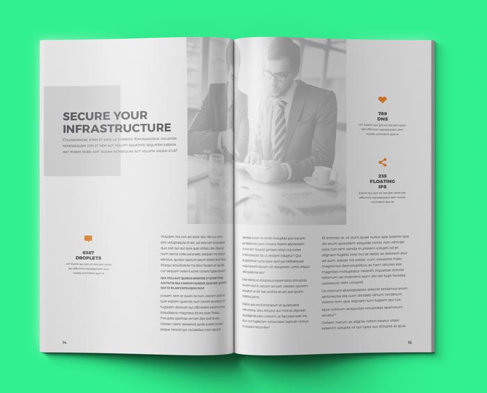 Creative Corporate Brochure Grey