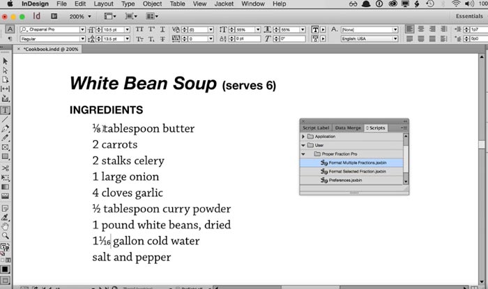 Free Script for Adobe InDesign