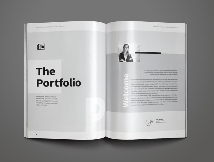 Portfolio Template - StockInDesign