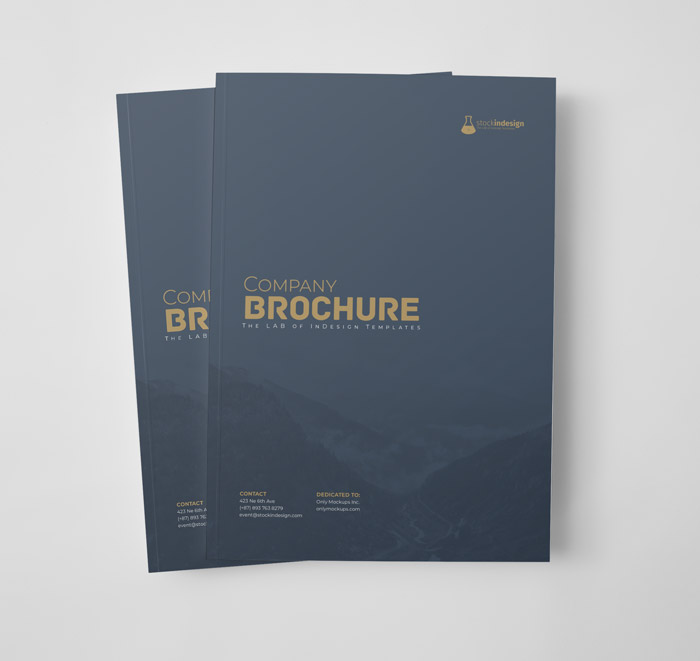 Corporate Brochure Template for InDesign