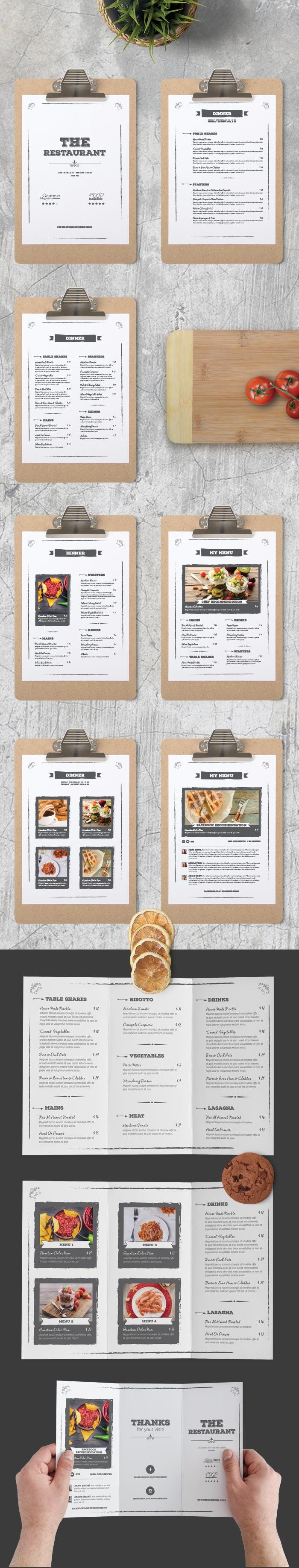 Bundle 2: Restaurant Food Menu