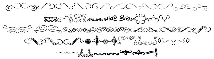 Fonts with Type Ornaments to Use in Your Book design