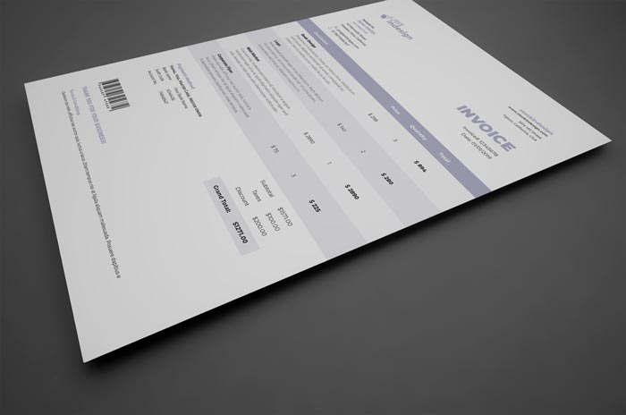 invoice template indesign cs6 free