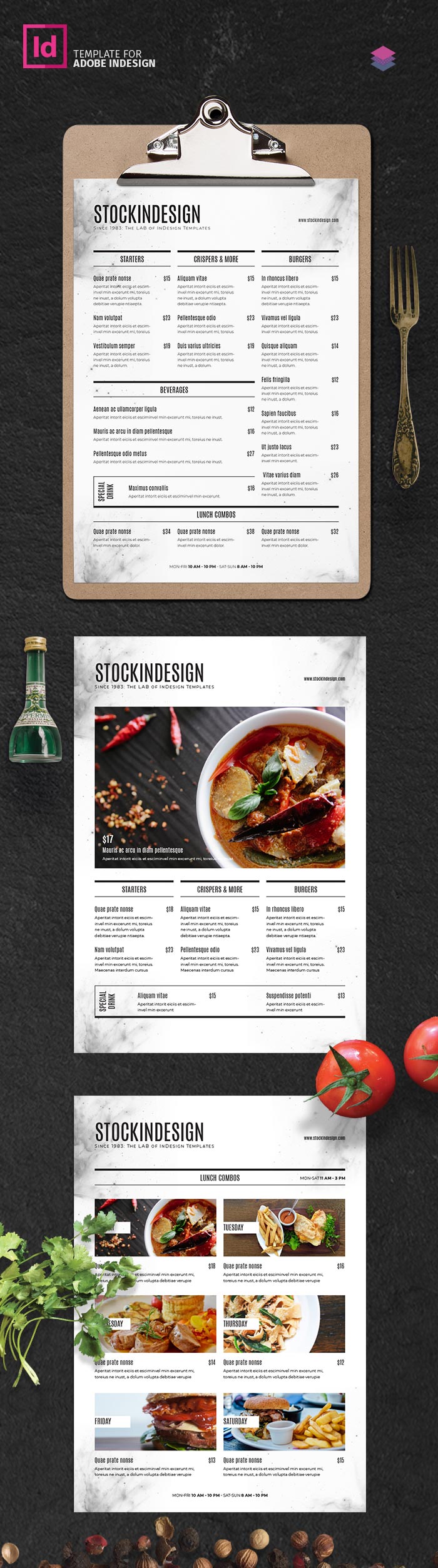 Food Menu Template