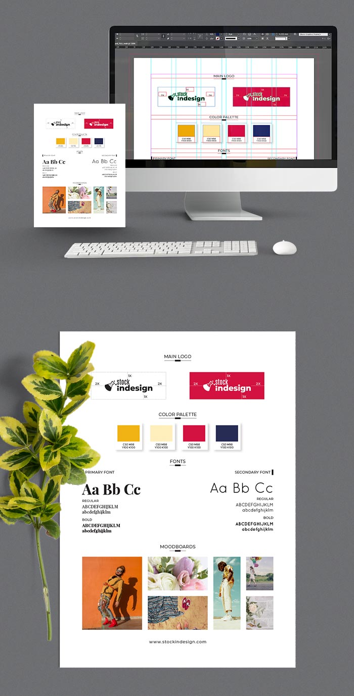 Branding Board Template