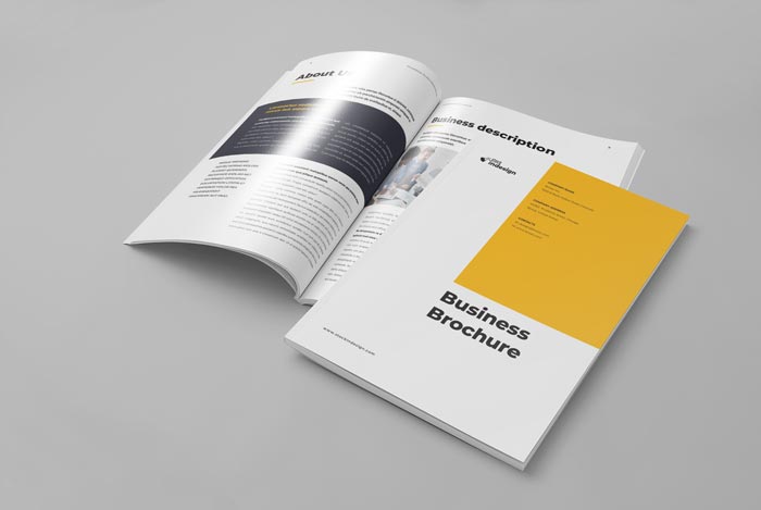 Free Brochure Template for InDesign
