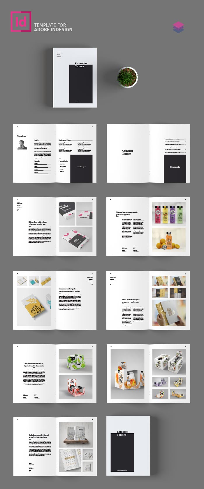 Graphic Design Portfolio Template