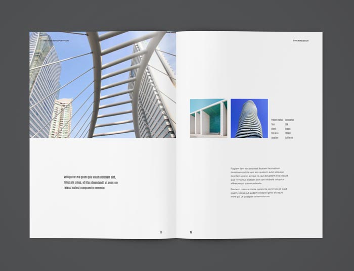 Architecture Portfolio Template