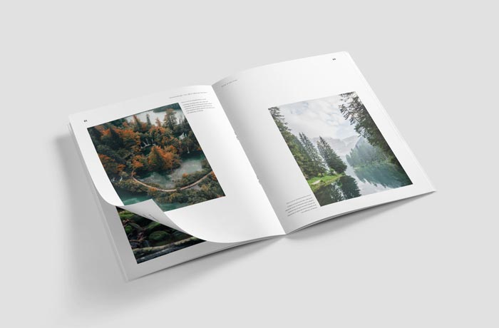 Coffee Table Book Template for Adobe InDesign