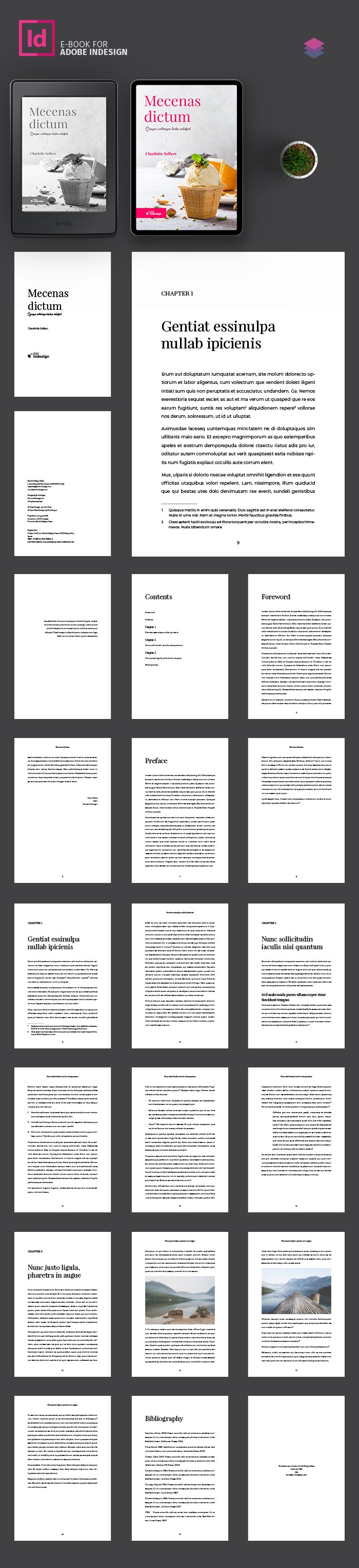 free indesign e book templates