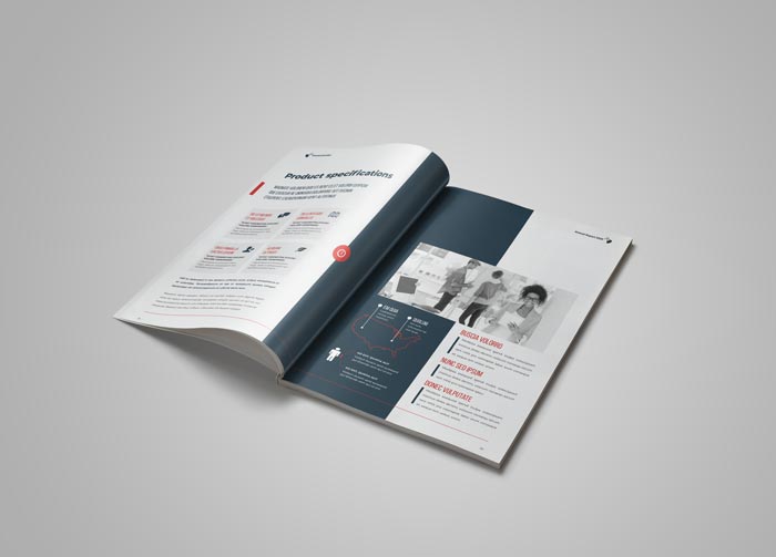 Annual Report Template for Adobe InDesign