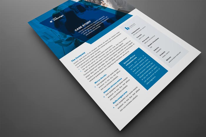 Case Study Template for Adobe InDesign