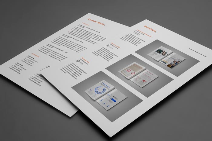 Free Resume Template / CV in Adobe InDesign