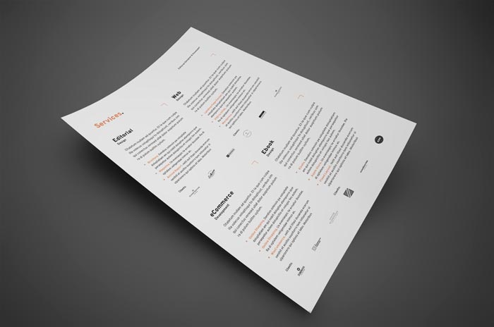 Free Resume Template / CV in Adobe InDesign