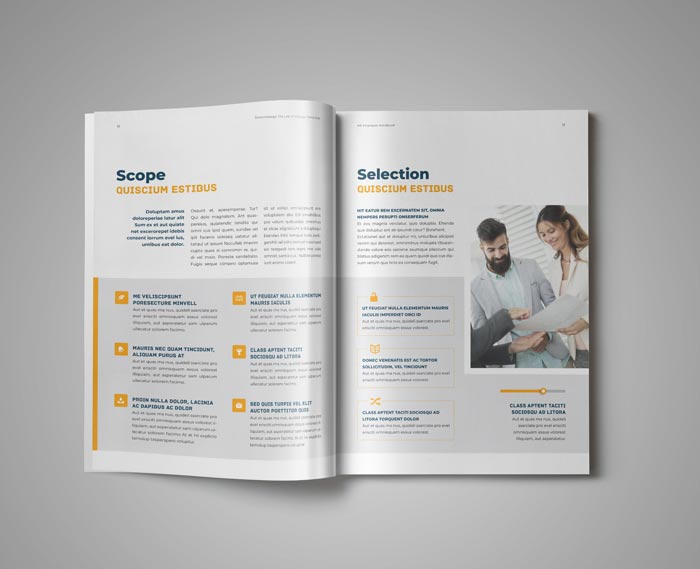 HR / Employee Handbook - StockInDesign