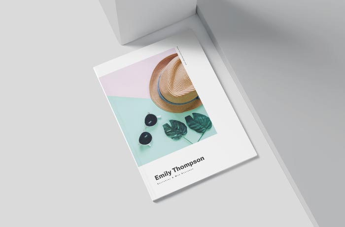 Cover of Portfolio Template for InDesign