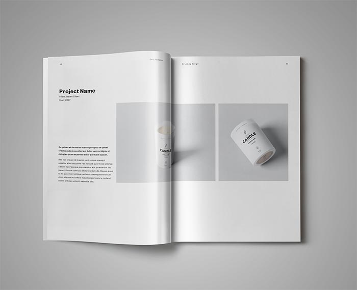 Portfolio Template for InDesign