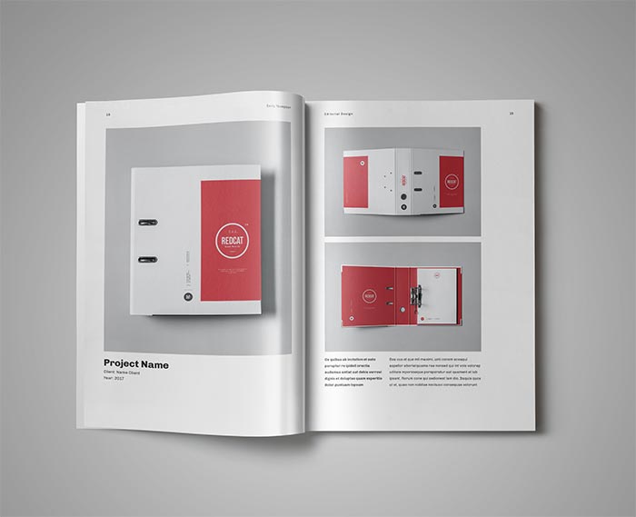 Portfolio Template for InDesign