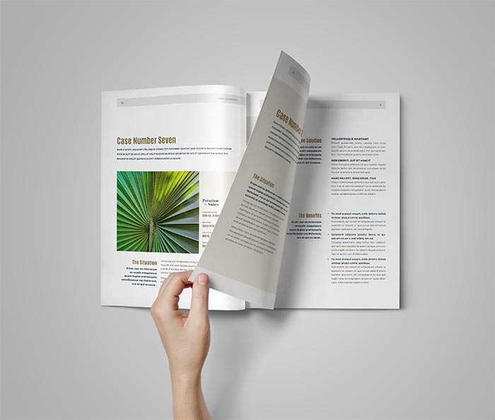 Case Study Template for Adobe InDesign