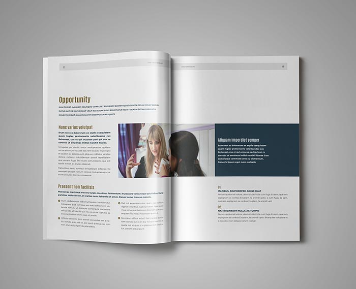 HR / Employee Handbook Template for Adobe InDesign