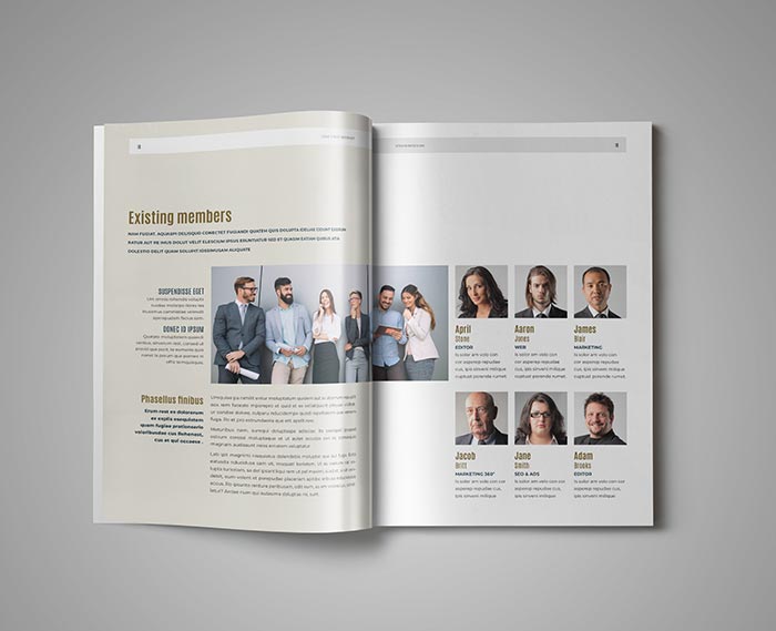 HR / Employee Handbook Template for Adobe InDesign