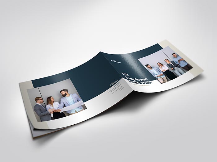 Cover of HR / Employee Handbook Landscape Template