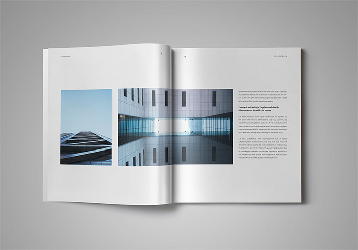 Coffee Table Book Template for InDesign - StockInDesign