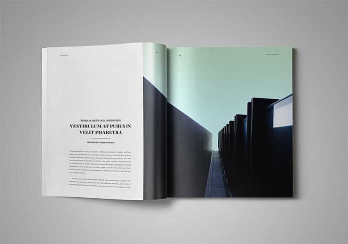 Coffee Table Book Template for InDesign 