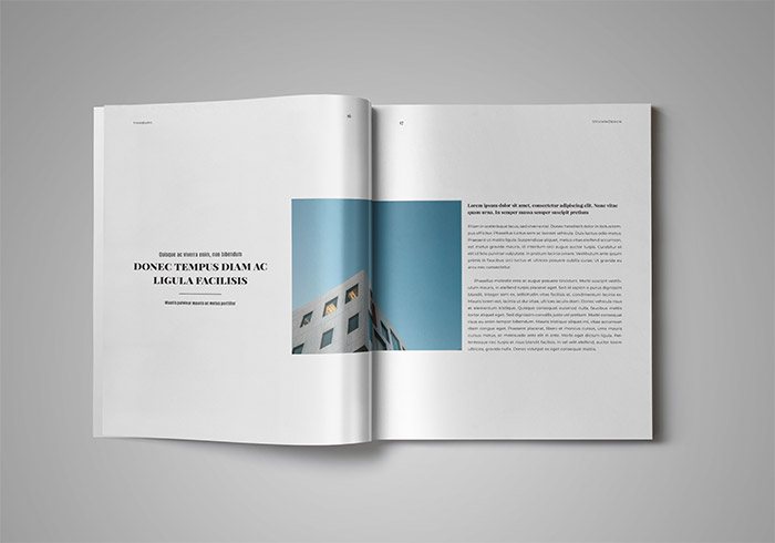Coffee Table Book Template for InDesign