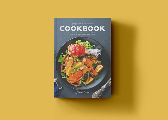 10 Covers for Cookbook in Adobe Illustrator