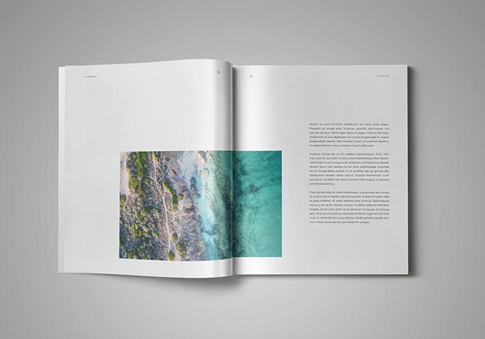 Coffee Table Book Template for InDesign by StockInDesign on Dribbble