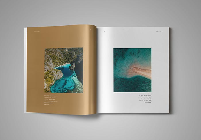 Coffee Table Book Template for Adobe InDesign