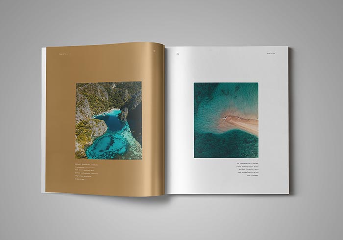 Coffee Table Book Template for InDesign - StockInDesign