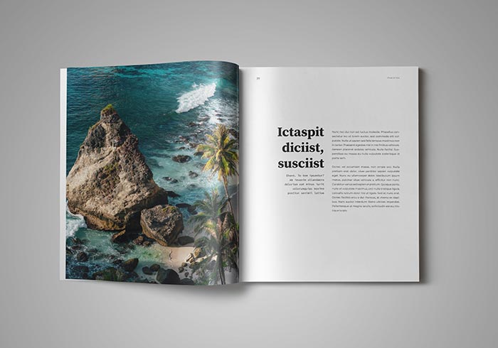 Coffee Table Book Template for InDesign by StockInDesign on Dribbble