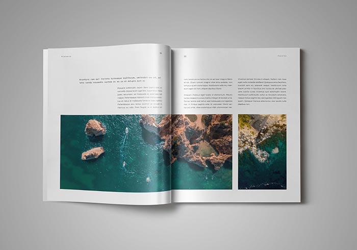 Coffee Table Book Template for Adobe InDesign - StockInDesign