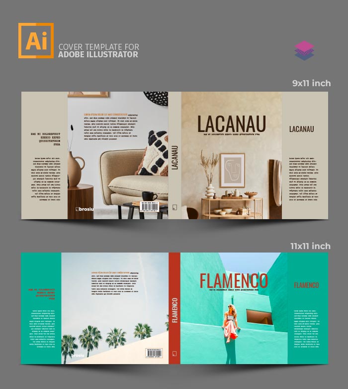 Coffee Table Book Template for InDesign by StockInDesign on Dribbble