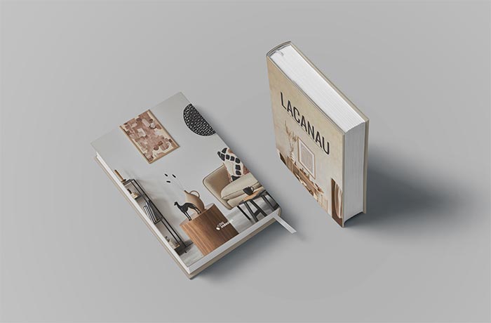 Cover Design of Coffee Table Book Template