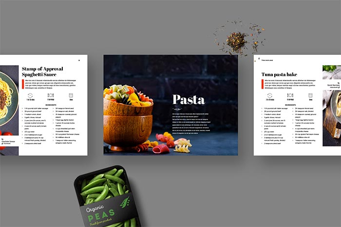 Cookbook Template for Adobe InDesign