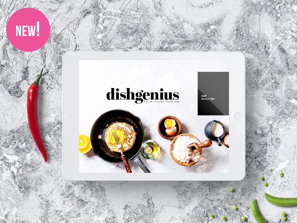 Digital Cookbook Template for Adobe InDesign