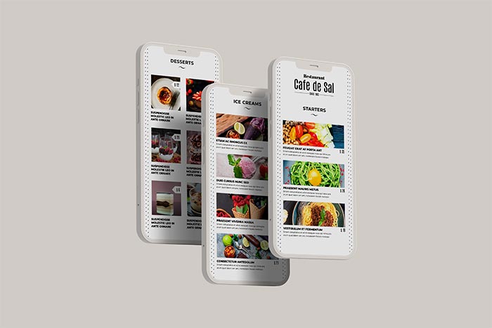 Food Menu Template for Adobe InDesign